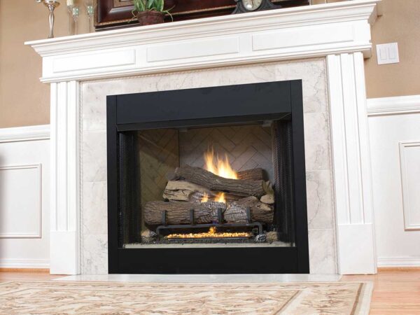 VRT3500 vent-free louverless firebox.